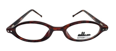 GOTHAM STYLE #10 BLONDE AMBER EYEGLASSES FRAMES 44-20-140