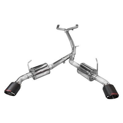 For Infiniti Q50 16-20 Stainless Steel Cat-Back Exhaust System w Split Rear Exit