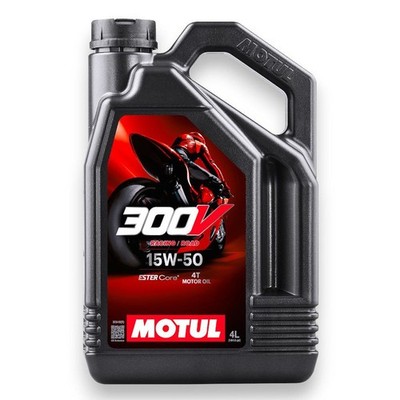 Motul 300V 15W-50 4T Factory Line Road Racing Öl 4 Liter Motorrad Rennsport