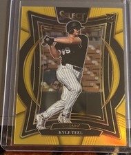 2025 Panini Select Baseball Kyle Teel Comcourse Level Gold  07/10 White Sox RC