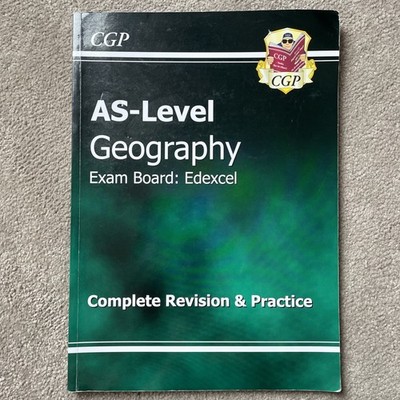 AS Level Geography Edexcel Complete Revision & Practice by CGP Books Paperback