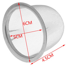 Reusable Mesh Tea Infuser Strainer Teapot Tea Leaf Spice Filter Stainless Steel 