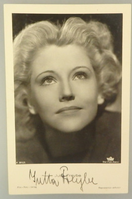 Autogramm deutsche Theater- und Film Schauspielerin Jutta Freybe (146503)