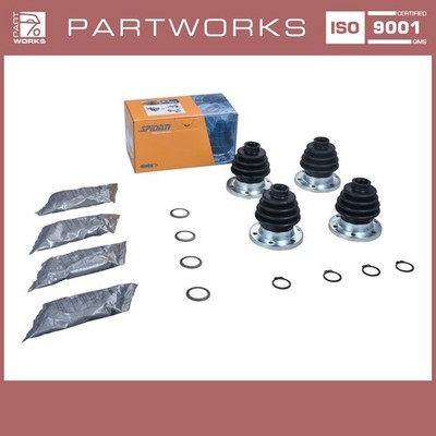 4x axle boot for Porsche 911 2.0 F 912 914 2.0 set rear