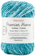 Premier Yarns Home Cotton Yarn - Multi-Turquoise Splash