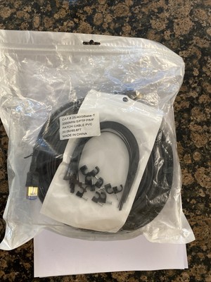 CAT8 Ethernet Kabel 40Gbps 2000Mhz High Speed Kabel 20m/65,6ft