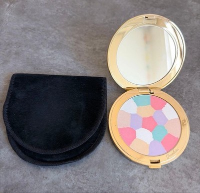 Guerlain Les Meteorites Voyage Pressed Face Powder 8g Gold Case Japan Rare