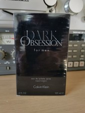 Calvin Klein Dark Obsession 125ml Eau De Toilette vintage Made in USA NOS OVP
