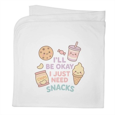 ''Ich werde okay sein. I Just Need Snacks Babydecke/Tuch Baumwolle (BY00041947)