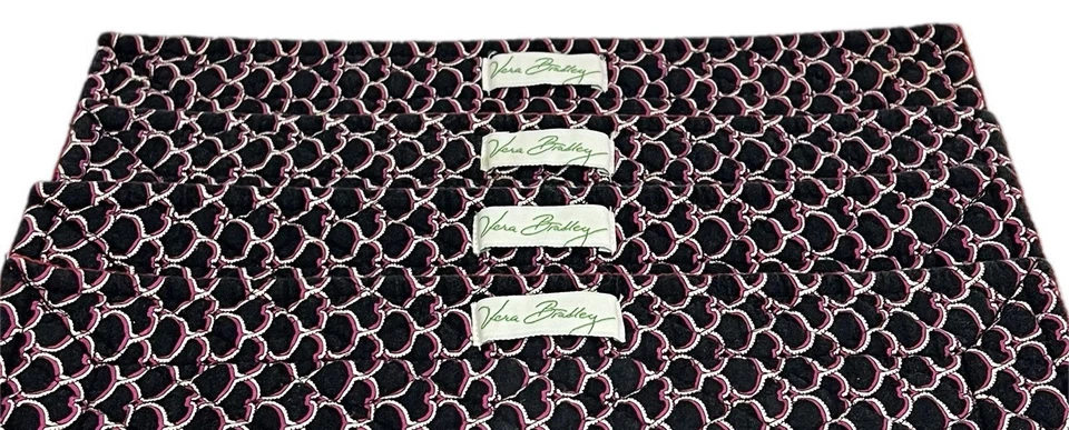 Vera Bradley Frankly Scarlet Placemats Set of 4 - Image 2 of 2
