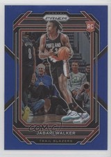 2022-23 Panini Prizm Blue Prizm 4/199 Jabari Walker #237 r7o