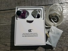 KZ ZS10 Pro 4BA 1DD 5 Driver in-Ear HiFi Earphones NO Mic, 3.5mm Jack ,Purple