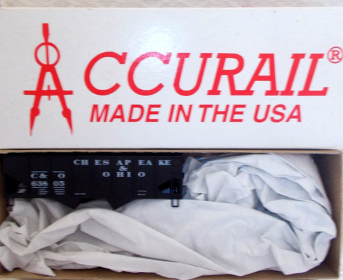 Holva HO~USRA 55 toneladas C&O Chesapeake & Ohio #63850 (accurail #2608.2) SIN MONTAR | Zustand: New