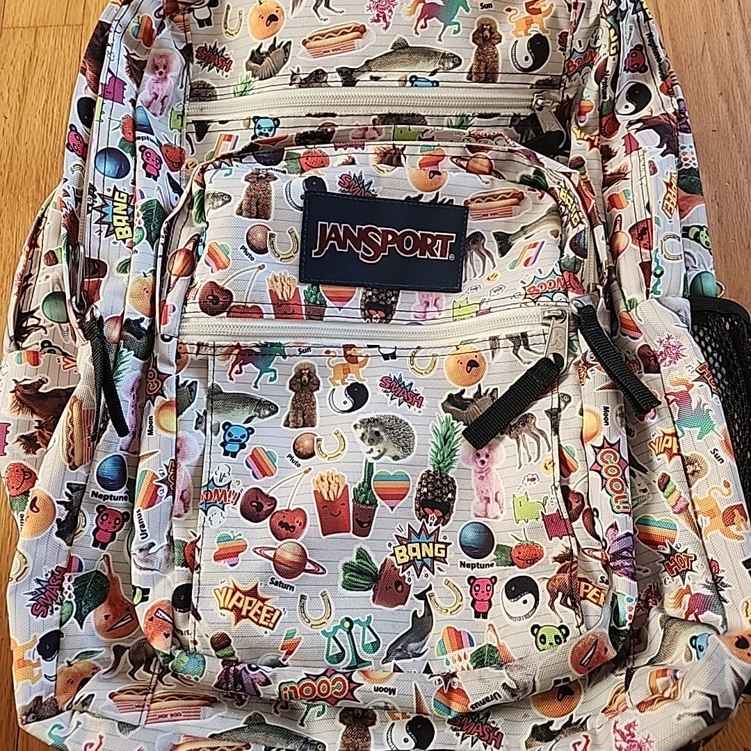 Jansport Superbreak Backpack: Size - Big Student, Sticker Theme, Great for Kids image 4