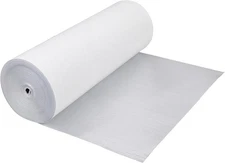 XTEMP 1.5mm 48" x100ft Reflective WHITE FOAM Insulation 400SF Radiant Barrier