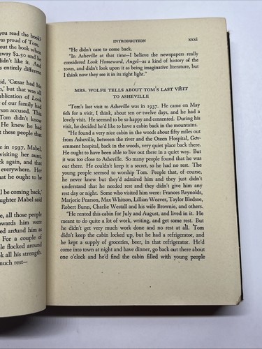 Thomas Wolfe's Letters to his Mother Julia Elizabeth Wolfe (1944, Hardcover) - Picture 9 of 12