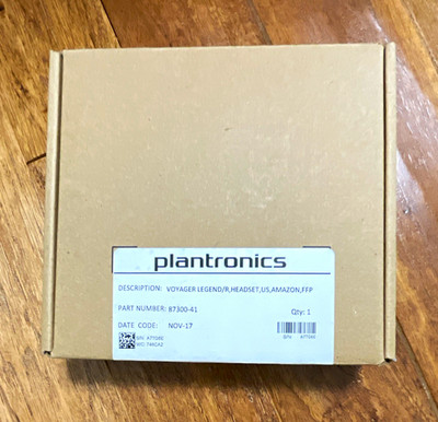 Plantronics Voyager Legend Bluetooth Ear-Hook Headset Mic Black
