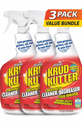 #ad Krud Kutter KK326 Original Cleaner Degreaser 32 oz Spray 3 Pack Heavy Duty $34.99