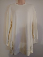 BNWOT - F F - WOMENS CREAM LONG SLEEVE JUMPER