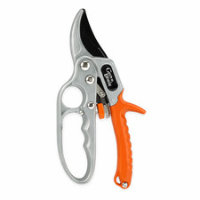 Ratchet Secateurs Garden Pruners Pruning Shears Plant Flower Cutter Hand Tool