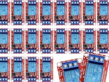 18 Pcs 5v Relay Module One Channel Switch with Optocoupler and Opto Isolation...