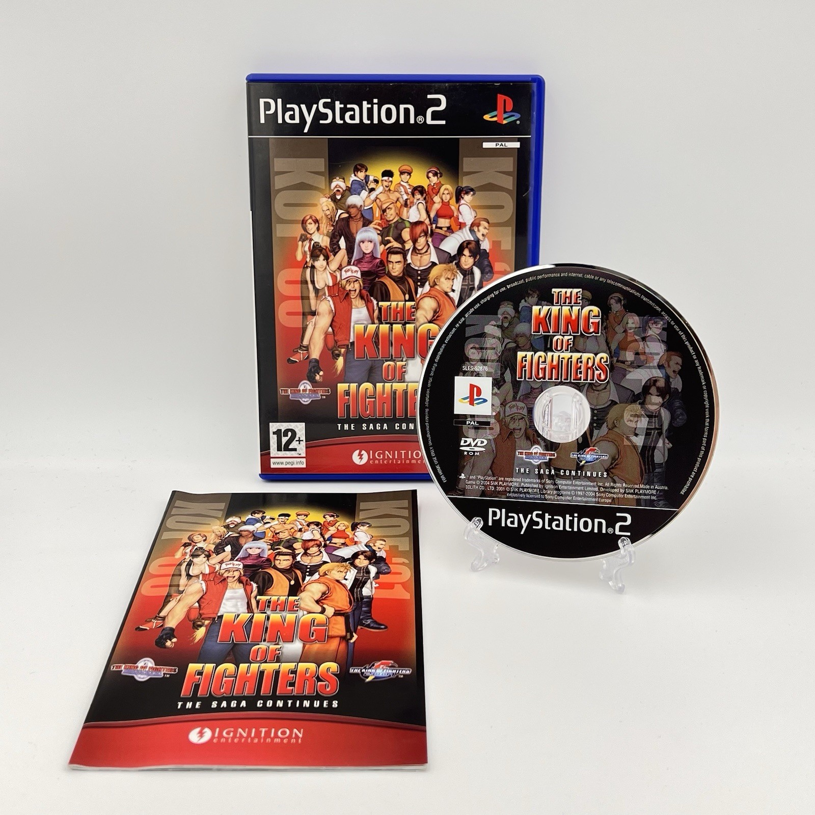 King of Fighters 2000 2001 PS2 Sony PlayStation 2 PAL Complete Tested