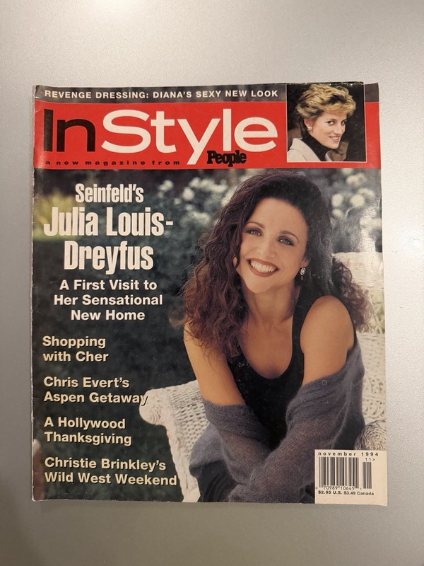 1994 In Style Magazine  Julia Louis Dreyfus
