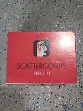 Vintage 1989 Milton Bradley Scattergories Refill 1 COMPLETE Expansion Game