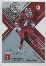 2017 Panini Elite Draft Picks Status Red Die-Cut 15/49 Jordan Howard #54 0f8