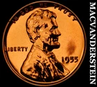 1955 Lincoln Wheat Cent- Choice Gem Proof Luster- No Reserve #J9300