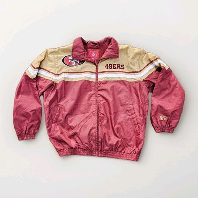 Vintage San Francisco 49ers NFL Windbreaker Jacket Men's Size XL