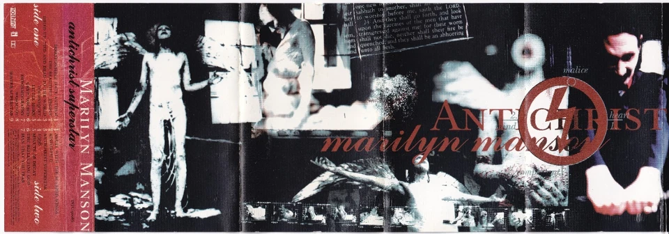 Marilyn Manson Antichrist Superstar Cassette Tape 1996 SR CRC Version - Image 2 of 4
