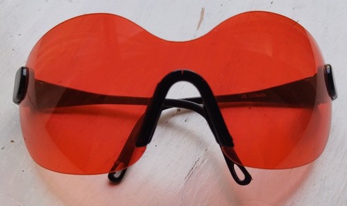 Occhiali glasses Spitfire a mascherina con lenti rosse | eBay
