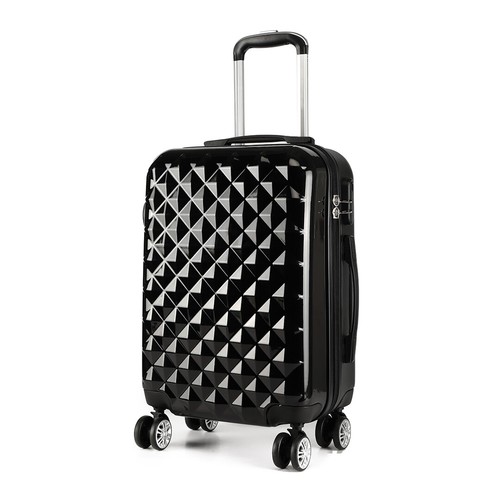 Lightweight Small 20Inch Carry-On Suitcase Cabin Luggage 4 Wheels Travel Case - Picture 2 of 36