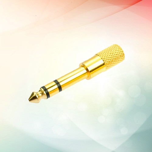 3 Stück pro Set 6,5 auf 3,5 2-Kanal Audio Adapter Mikrofon MIC Audio Adapter - Bild 11 von 11