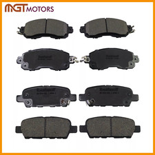 For 2013 2014-2018 2019 2020 Nissan Altima FRONT & REAR CERAMIC BRAKE PADS
