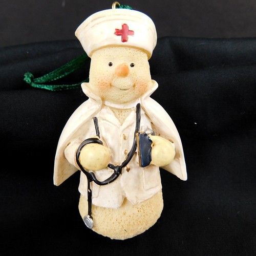 Boyds Bears & Friends Ornament Nurse Bearstone Collection 2003 - Picture 1 of 14