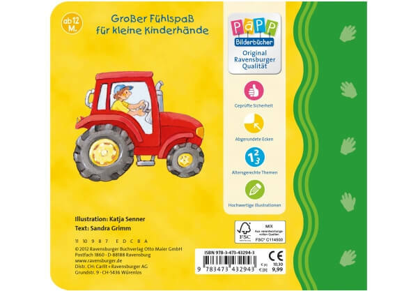 Thumbnail - Ravensburger 43294 Mein Erstes Fühlbuch: Mein Kleiner Bauernhof