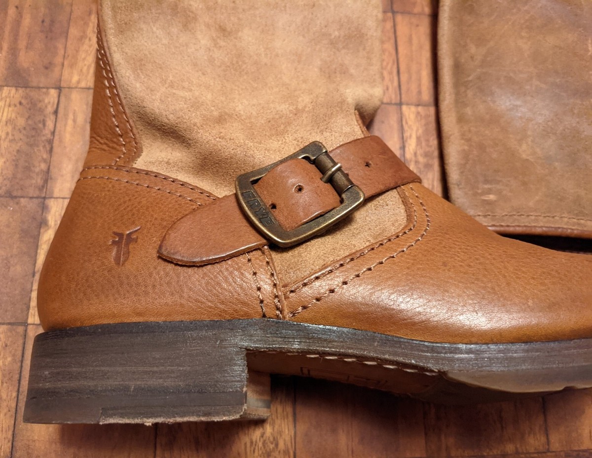 Frye Two-Tone Brown Work Boots Frye Men main image 2
