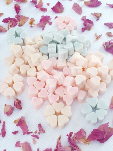 Beautifully Inspired Wax Melts, 15x Small Hearts, Handmade, Highly Scented Melts - Picture 3 of 6
