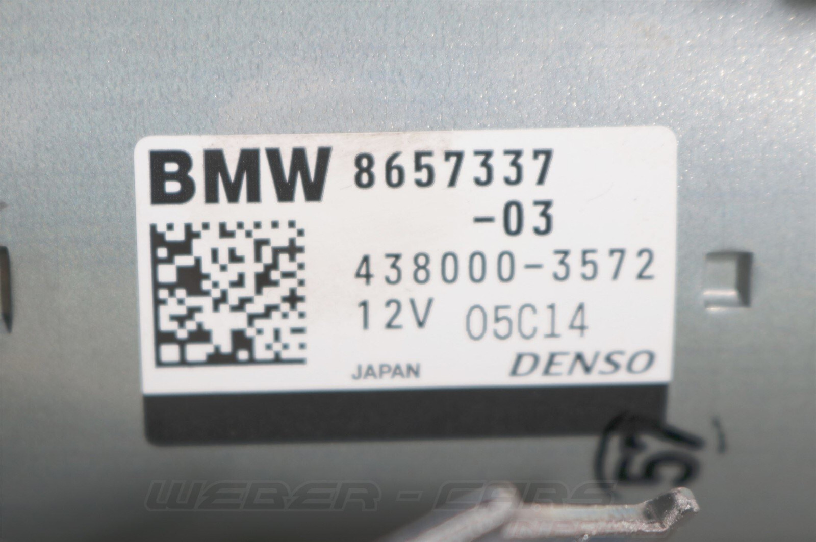 15km 8657337 Starter BMW N63 S63M 4.4L V8 X7 G07 M5 M8 F9x G14  
