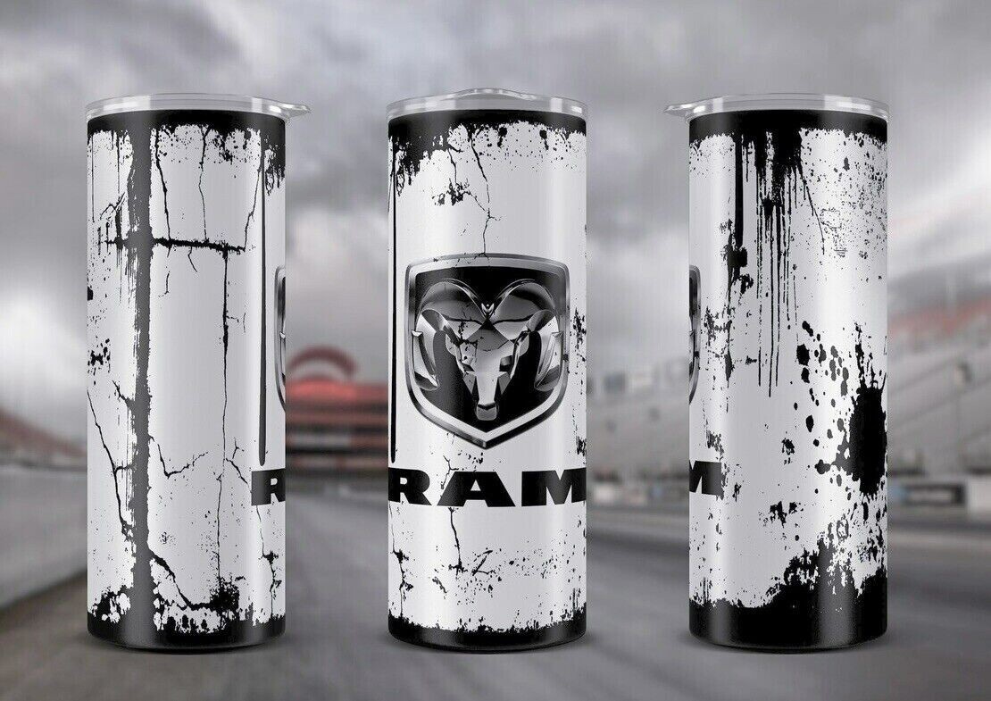 Custom Personalized Dodge Ram Tumbler Design for 20oz Tumblers