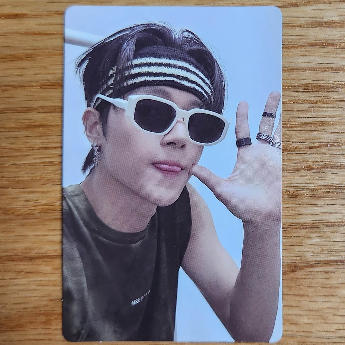 Woo Young Official Photocard Ateez The World Ep.2 Outlaw Kpop