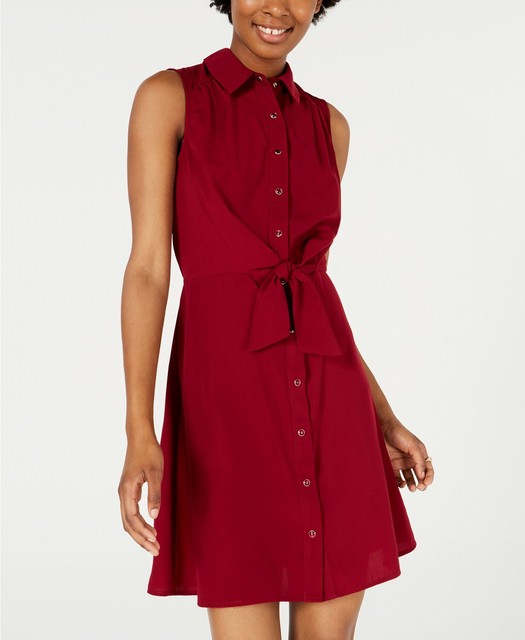 juniors button down dress