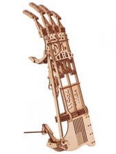 Mechanical 3D Puzzle Wood Trick wooden 3D puzzle Robotic Hand Self-Assembly set