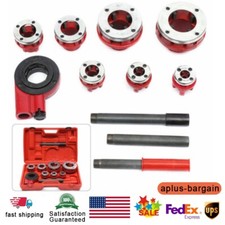 Pipe Threader Kit w/ Hand Ratchet + 3/8",1/2",3/4",1",1-1/4",1-1/2",2" Dies Set