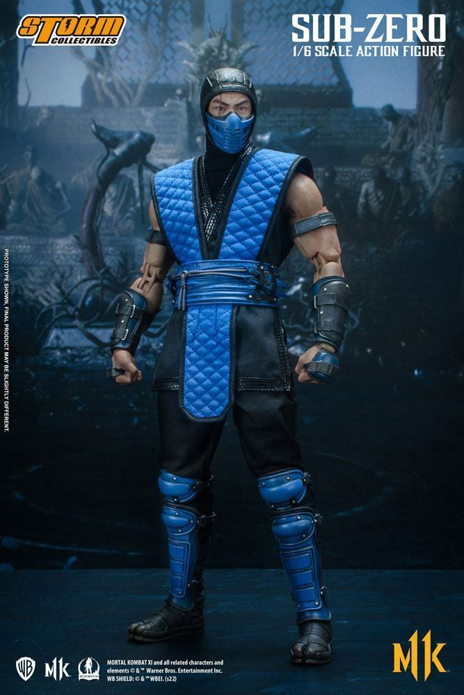 MORTAL KOMBAT 11 - Sub- Zero 1/6 Action Figure 12"" Storm Collectibles