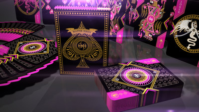 Pink Ruby Lordz Playing Cards (Standard) by De'vo vom Schattenreich and Handlord