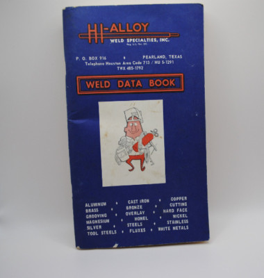 Welding Handbook by HI-Alloy Pearland, Texas