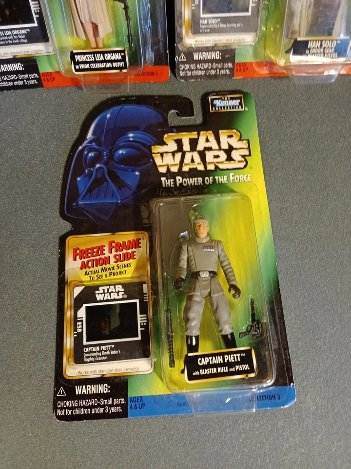 Lote de 3 figuras Star Wars Power of the Force Freeze Frame Foto 4 de 4